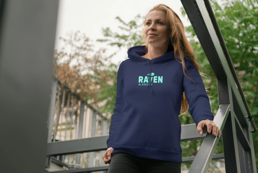 Raven AI team in gesprek